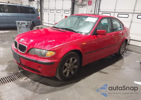 2004 BMW 325I z USA, uszkodzony, nr VIN WBAET37404NJ43110